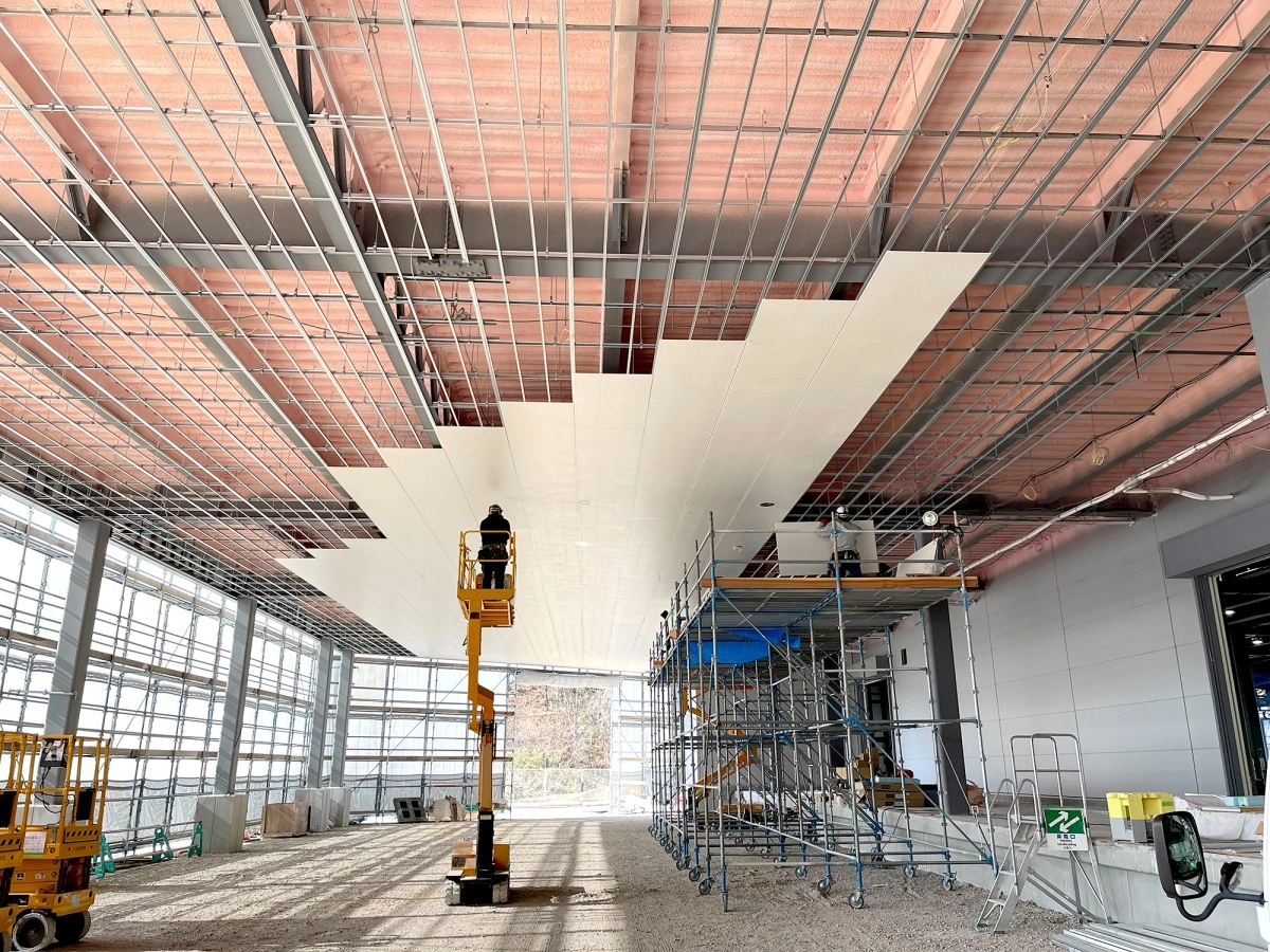 施工実績：2022年01月12日(水)の投稿「某工場新築工事」