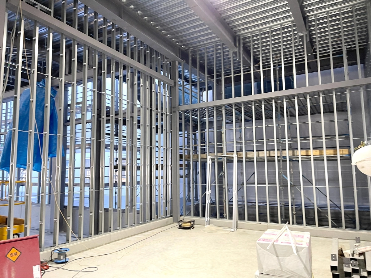 施工実績：2022年01月12日(水)の投稿「某工場新築工事」