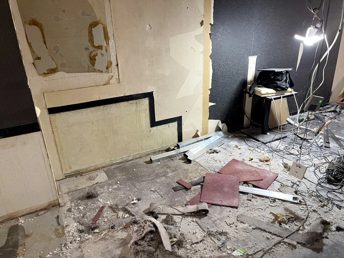 施工実績：2023年07月13日(木)の投稿「某事務所新設工事」