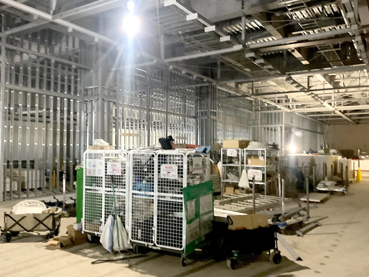 施工実績：2024年10月16日(水)の投稿「某工場新築工事」