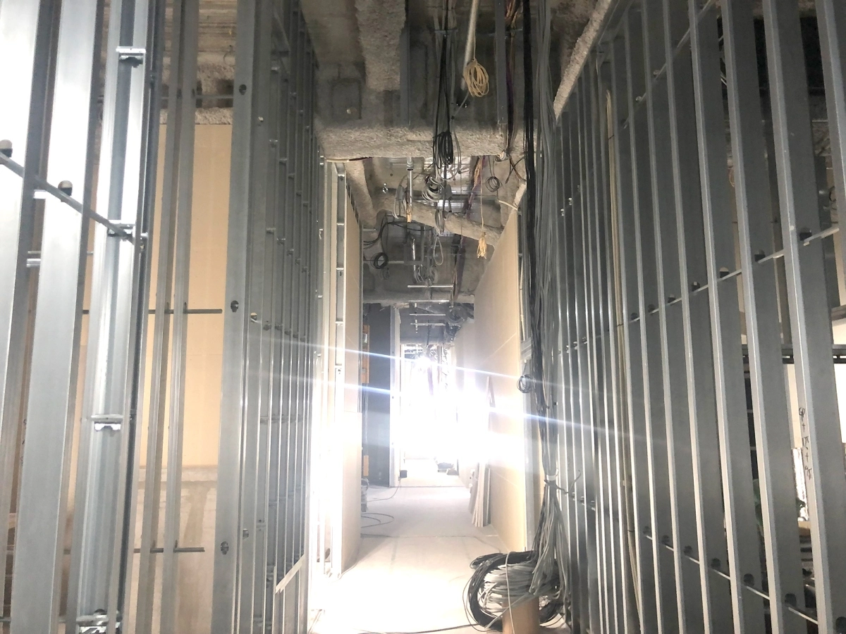 施工実績：2021年12月21日(火)の投稿「某ホテル施工」