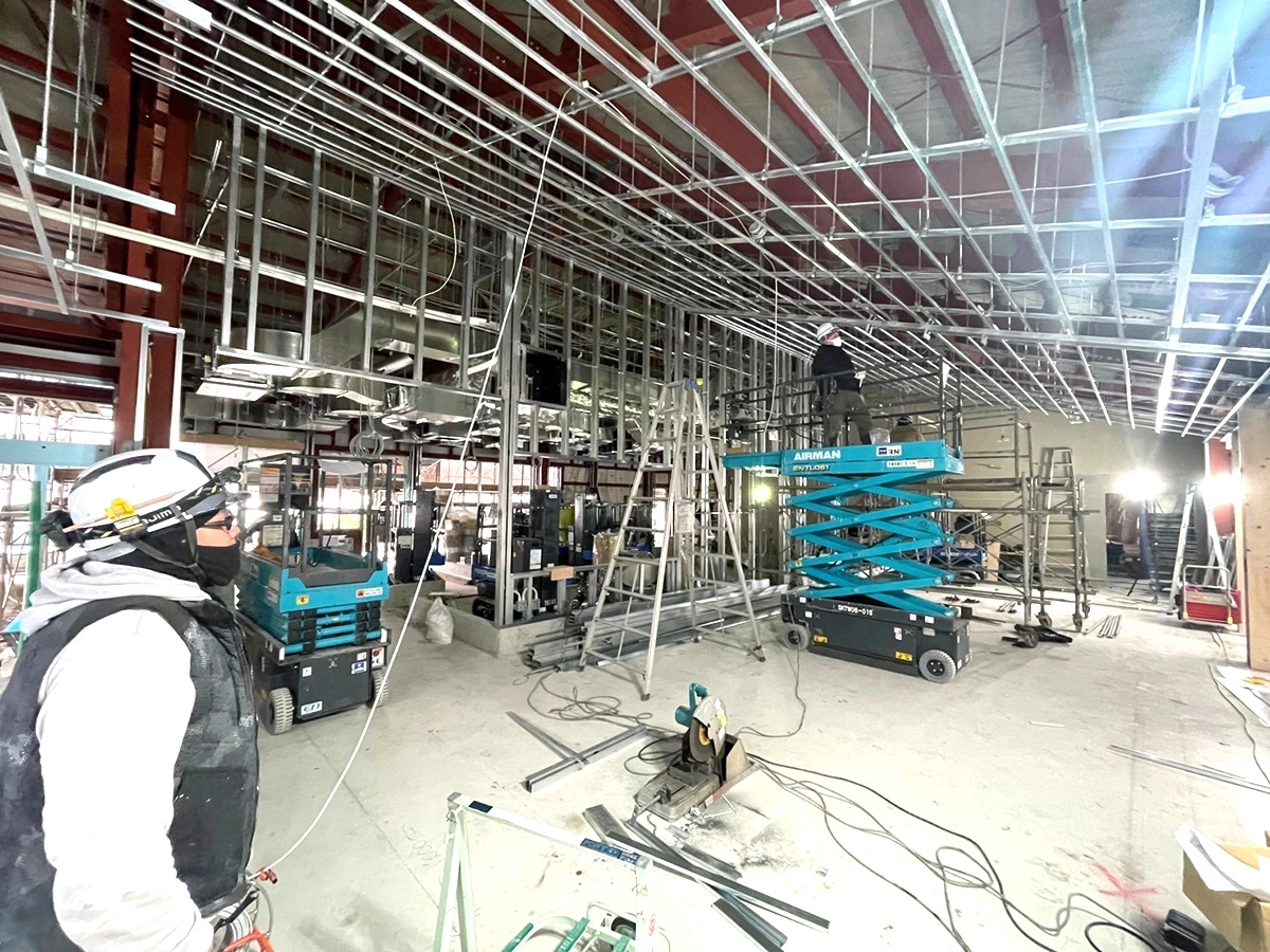 施工実績：2022年01月31日(月)の投稿「某交流センター新築工事」