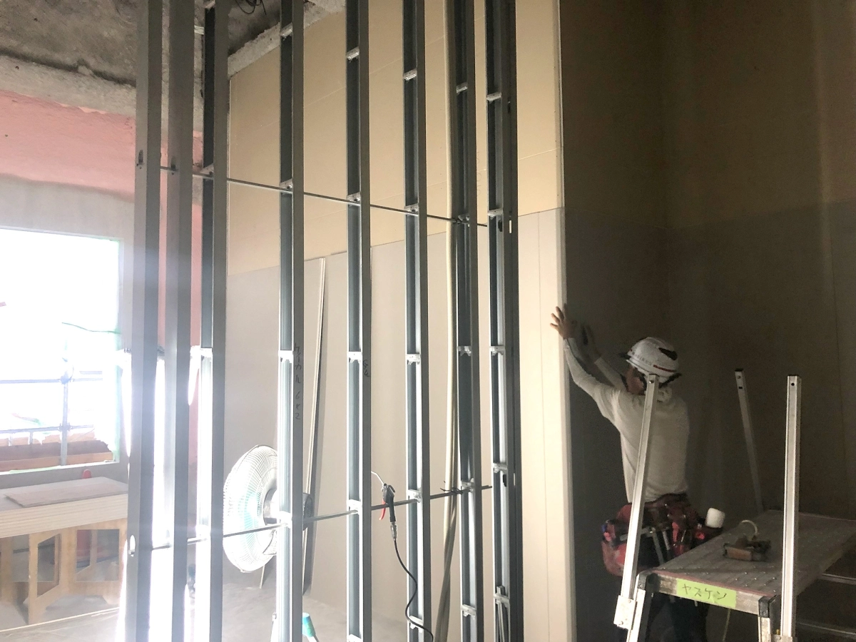 施工実績：2021年12月21日(火)の投稿「某ホテル施工」