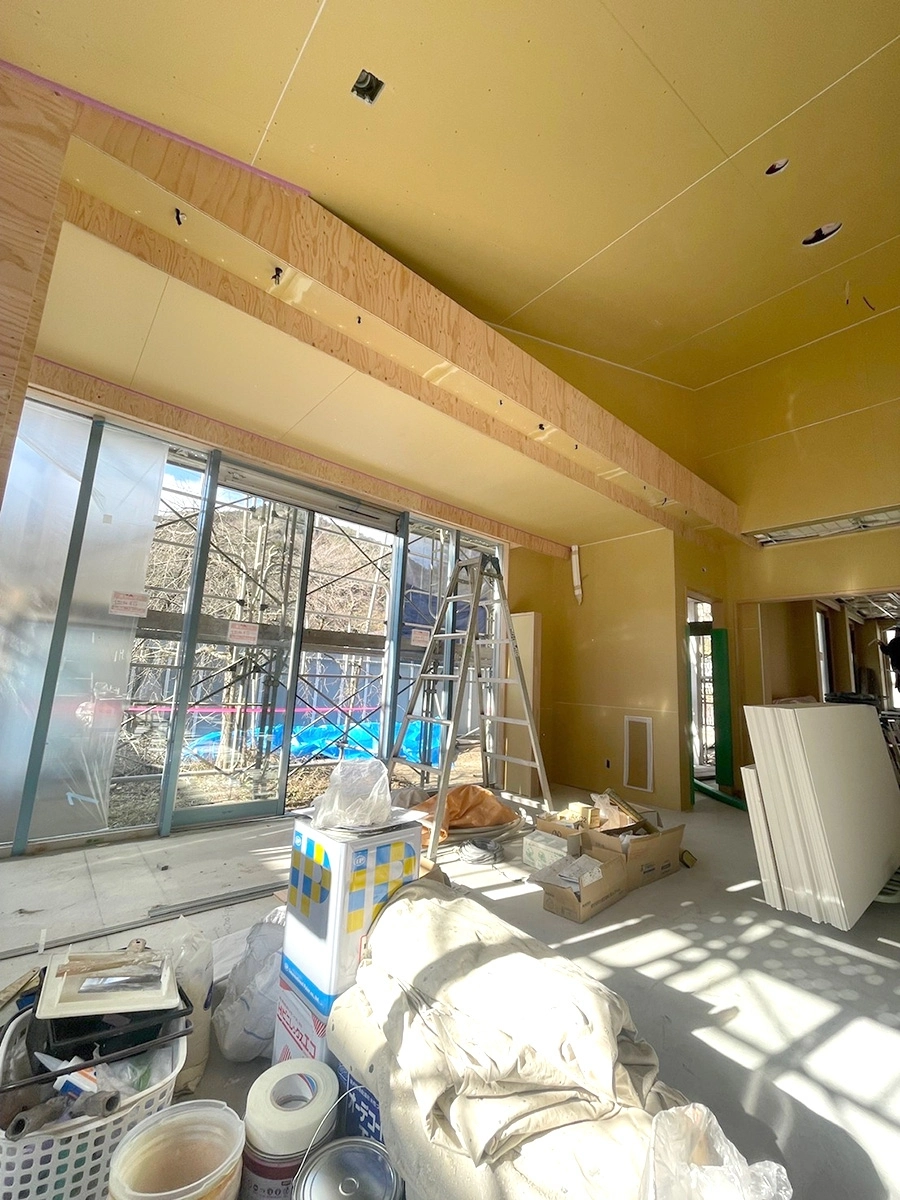 施工実績：2022年01月31日(月)の投稿「某交流センター新築工事」